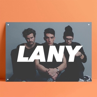 Lany โปสเตอร์โลหะดีบุก ลายวงร็อค สไตล์วินเทจ สําหรับตกแต่งผนังบ้าน Rr10 SG7D