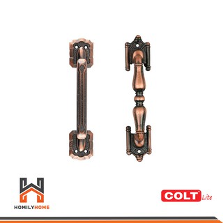 COLT LITE มือจับประตู หน้าต่าง มือจับซิงค์ No.999-120  No.444 120 มม. 4นิ้ว สีทองแดงรมดำ มือจับ มือจับหน้าต่าง