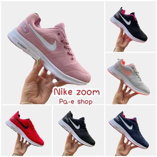 Nike air zoom รองเท้าผ้าใบผูกเชือก รองเท้าวิ่ง พร้อมส่ง