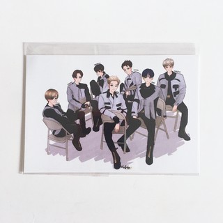 โปสการ์ดลาย WayV Beyond Live (canvas)