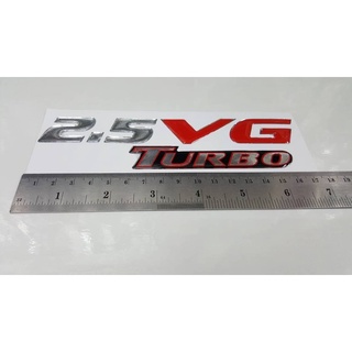 สติ๊กเกอร์ 2.5 VG TURBO สำหรับติดฝาท้าย MITSUBISHI TRITON