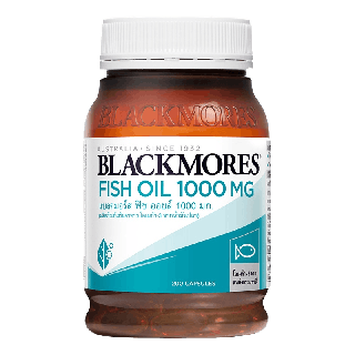 Blackmores แบลคมอร์ส ฟิช ออยล์ 1000 มก. ขนาด (200 แคปซูล) Fish oil 1000 mg. (200 cap )