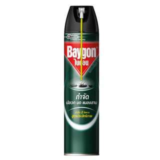 🔥แนะนำ!! ไบกอน สเปรย์กำจัดปลวก มด แมลงสาบ 600 มล. BAYGON Termite Ant &amp; Cockroach Killer Spray 600 ml.