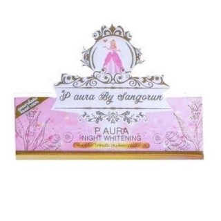 ครีมพีออร่าไนท์(P aura night whitening)แพคเกตใหม่