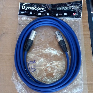 สายสัญญาน Dynacom สายXLR เมีย-ผู้  สาย5เมตร   