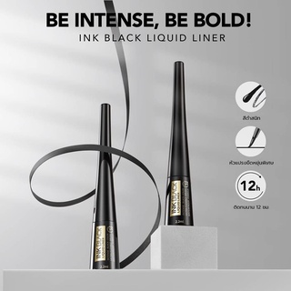 Y.O.U Ink Black Liquid Liner วาย โอ ยู อายไลน์เนอร์ สีแน่น ติดทนนาน กันน้ำ กันเหงื่อ