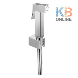 RA 108041-SQUARE ชุดสายฉีดชำระ โครเมียม SQUARE RA 108041-SQUARE Rinsing Spray Set (Chrome) RASLAND