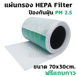 แผ่นกรองอากาศ HDPA Fillter กันฝุ่น PM 2.5 เครืองฟอกอากาศ แผ่นฟอกอากาศ แผ่นดักฝุ่น ไส้กรอง แผ่นกรองอากาศ ไส้กรองxiaomi