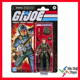 G.I. Joe Rebert Grunt Graves 3.75" Figure โรเบิร์ต กรันท์ เกรฟส์ จาก จีไอโจ ขนาด 3.75 นิ้ว ฟิกเกอร์