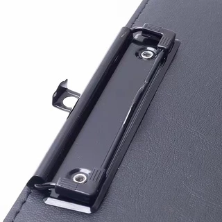คลิปบอร์ดหนังA4/A5มีรูแขวน แผ่นรองเขียนหนังA4 Clipboard แผ่นรองกระดาษแบบหนัง อุปกรณ์สำนักงาน จัดโต๊ะทำงาน