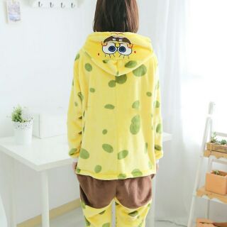 ชุดมาสคอต Spongebob พร้อมส่ง