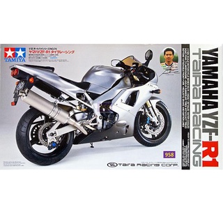 โมเดลรถจักรยานยนต์ Tamiya14074 Tiangong 1:12 Yamaha yzf-r1 pingzhongyan