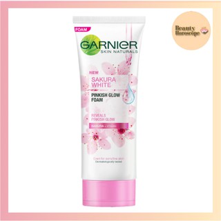 Garnier ซากุระ ไวท์ พิงคิช โกลว์ โฟม