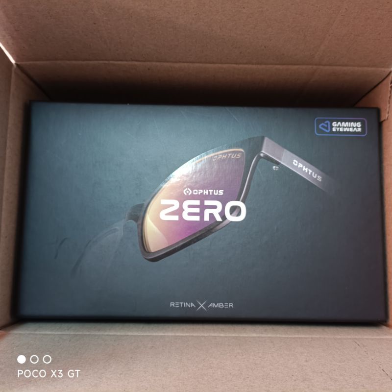 แว่นกรองแสง Ophtus Zero เลนส์ RetinaX Amber