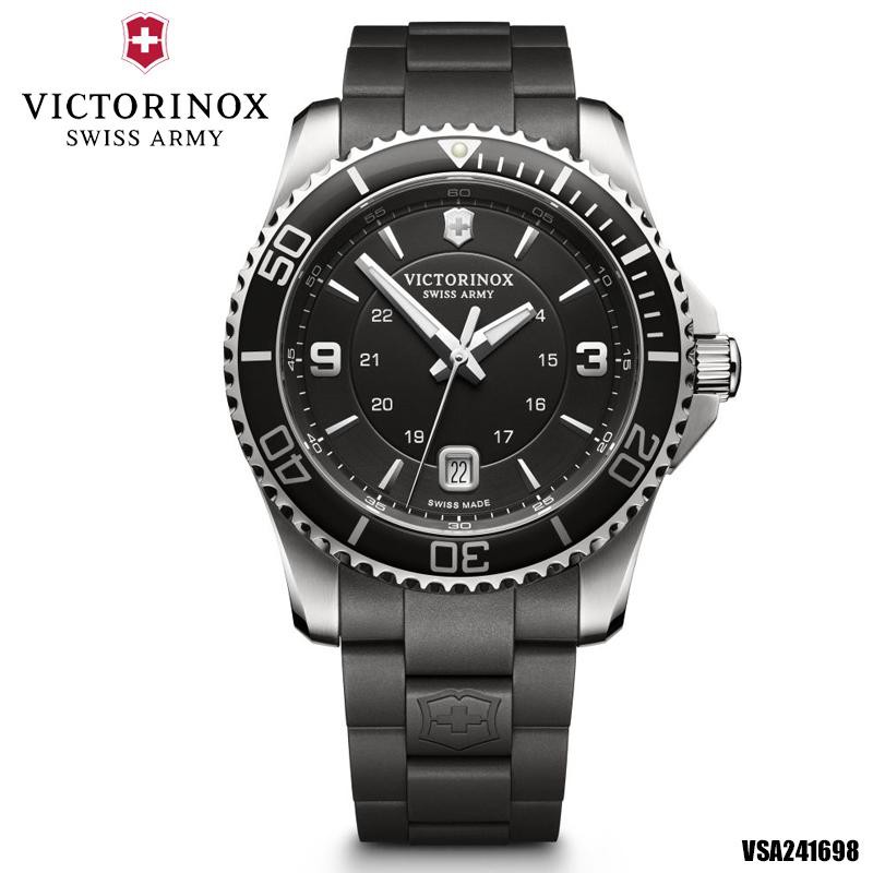 นาฬิกาข้อมือ Victorinox Swiss Army Maverick Black Dial Men's Watch 241698‎