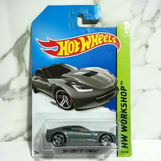 รถเหล็ก Hot wheels 2014 CORVETTE STINGRAY #lb002