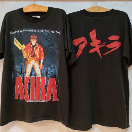 คำแนะนำยอดนิยม เสื้อยืดผ้าฝ้าย Vintage 1988 Akira Promo Orion Home Video Streamline Pictures T Shirt *เพิ่งมาวันนี้* สวย