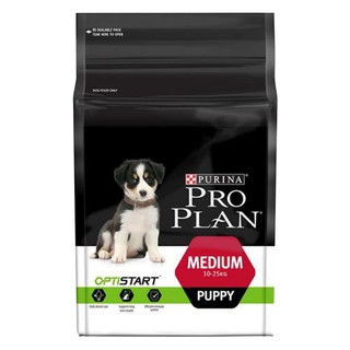 Pro Plan Medium Puppy Food Complete Formula 2.5 kg (1 bag) อาหารลูกสุนัข พันธุ์กลาง อายุหลังหย่านม-2ปี