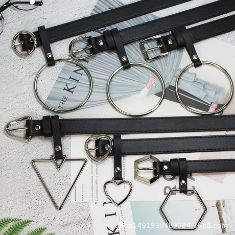 พร้อมส่ง เข็มขัดผู้หญิง ถูกสุดในช้อปปี้ แบบห่วงมีหลายแบบ BV6