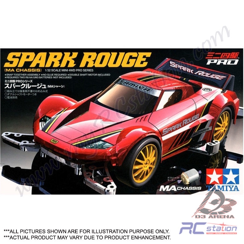 Tamiya #18642 - Spark Rouge (MA Chassis)  [18642]