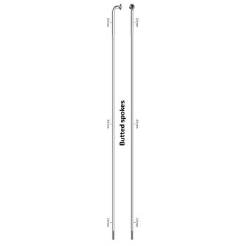 ซี่ลวดจักรยาน SAPIM SPOKES รุ่น Strong ขนาดเดียว261/Black -หัวเจ J-Bend-  ของแท้ 100% ซี่ลวดชื่อดังจ
