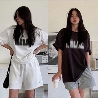 luluเสื้อยืดRELAX ชิกๆชิวๆ สไตล์เกาหลีน่ารัก ผักผ่อน เสื้อยืดนิ่ม แขนสั้น เนื้อผ้าดี R44