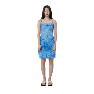 [PREORDER] Curetty C TIE DYE MIDI DRESS_BLUE และ Hince