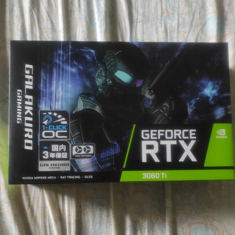 กล่องการ์ดจอ GALAKURO RTX 3060Ti