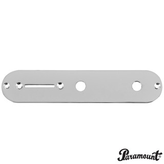 Paramount HC-011 แผ่นเหล็กรอง วอลลุ่ม/สวิทช์ สำหรับกีตาร์ไฟฟ้า ทรง Tele (Tele Control Plate)