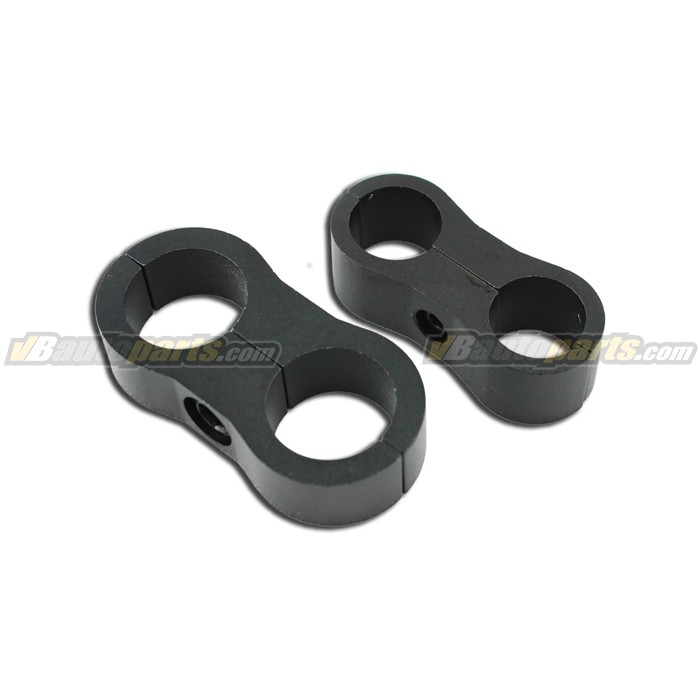 ล็อคสายน้ำมันขนาด AN4-AN10 (สี: Black/Blue) - รูปที่ 2