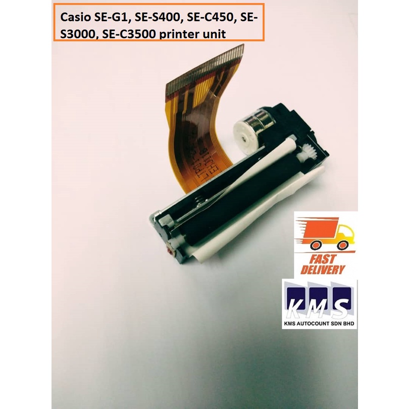 ชุดเครื่องพิมพ์ Casio SE-G1, SE-S400, SE-C450, SE-S3000, SE-C3500, SE-S100