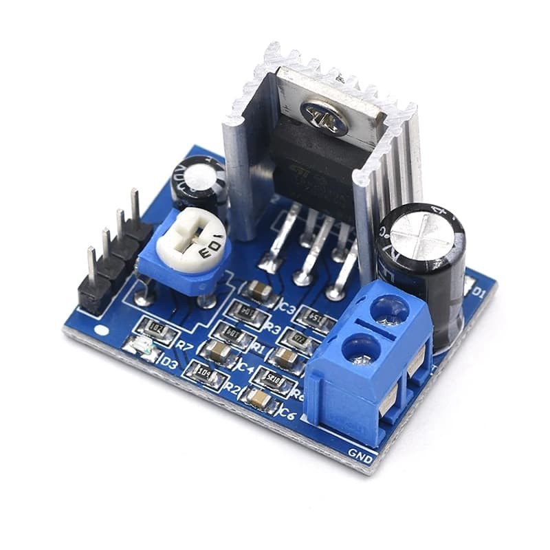 แอมป์จิ๋ว เสียงใส ยอดนิยม Audio Amplifier Board Module TDA2030A 6-12V 18W Mono Power Supply Module（พร้อมส่ง )