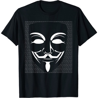 [COD]เสื้อยืด ผ้าฝ้ายแท้ ลาย Anonymous Hacker Stuff Game Master DDOS คุณภาพสูง