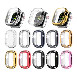 เคส TPU สําหรับ Apple Watch Ultra 49 มม. ป้องกันสมาร์ทวอทช์ ขอบกรอบ อะไหล่