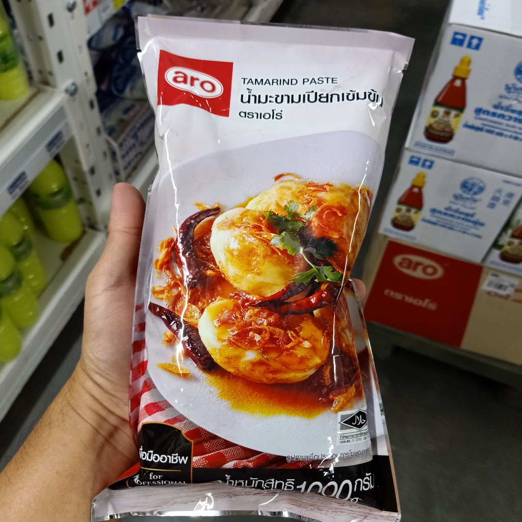 ecook น้ำมะขามเปียกเข้มข้น ตรา aro tamarind paste ขนาด 1000g