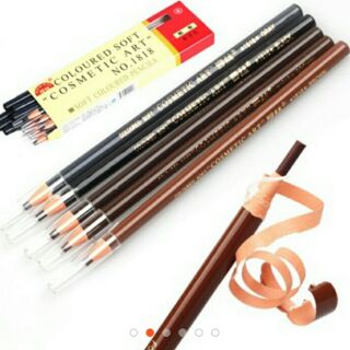 Coloured Soft Cosmetic Art ดินสอเขียนคิ้วเชือกดึง