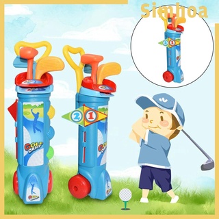 Outdoor Kids Golf Clubs Set Preschool Learning Toy for Toddler Kids