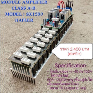 MODULE CLASS A-B ตระกลู HAFLER SX1200