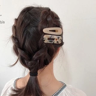 🔥พร้อมส่ง🔥 กิ๊บติดผมหินอ่อน กิ๊บหินอ่อนลายเสือ กิ๊บโอปอล