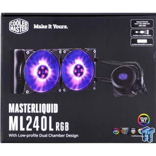 ชุดน้ำปิด LIQUID COOLING COOLERMASTER MasterLiquid ML240L V.2 ARGB