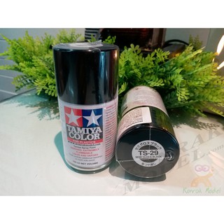 สีสเปย์ Tamiya TS-29 SEMI GLOSS BLACK 100ML