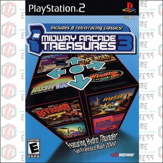 PS2: Midway Arcade Tresures 3 (U) [DVD] รหัส 716