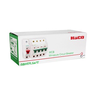 [พร้อมส่ง] HACO PLUG IN BREAKER เบรกเกอร์ กระแสไฟฟ้า 20 แอมป์ 20A H6-20/1C ตู้ไฟ งานระบบไฟฟ้า แรงดันไฟฟ้า 220 โวลต์ 220V