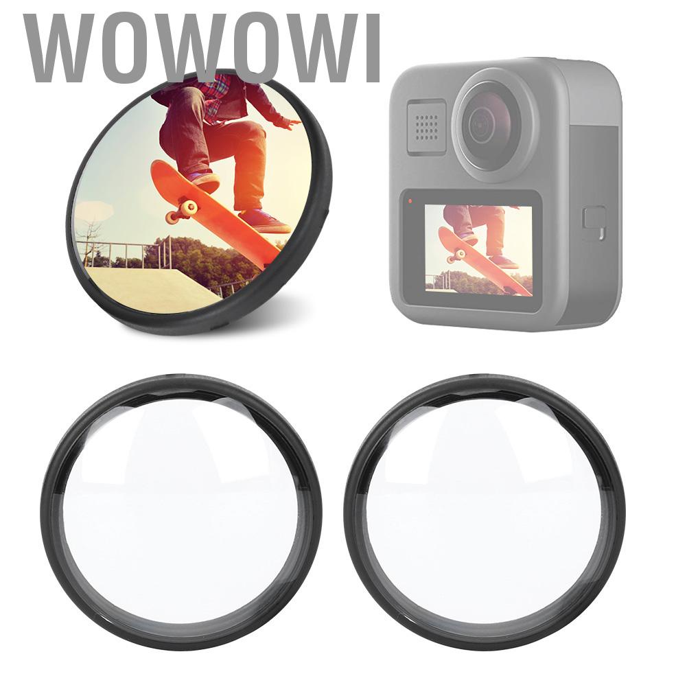 Wowowi แผ่นป้องกันเลนส์กล้อง 2 ชิ้นใน Gopro Max รูปที่ 6