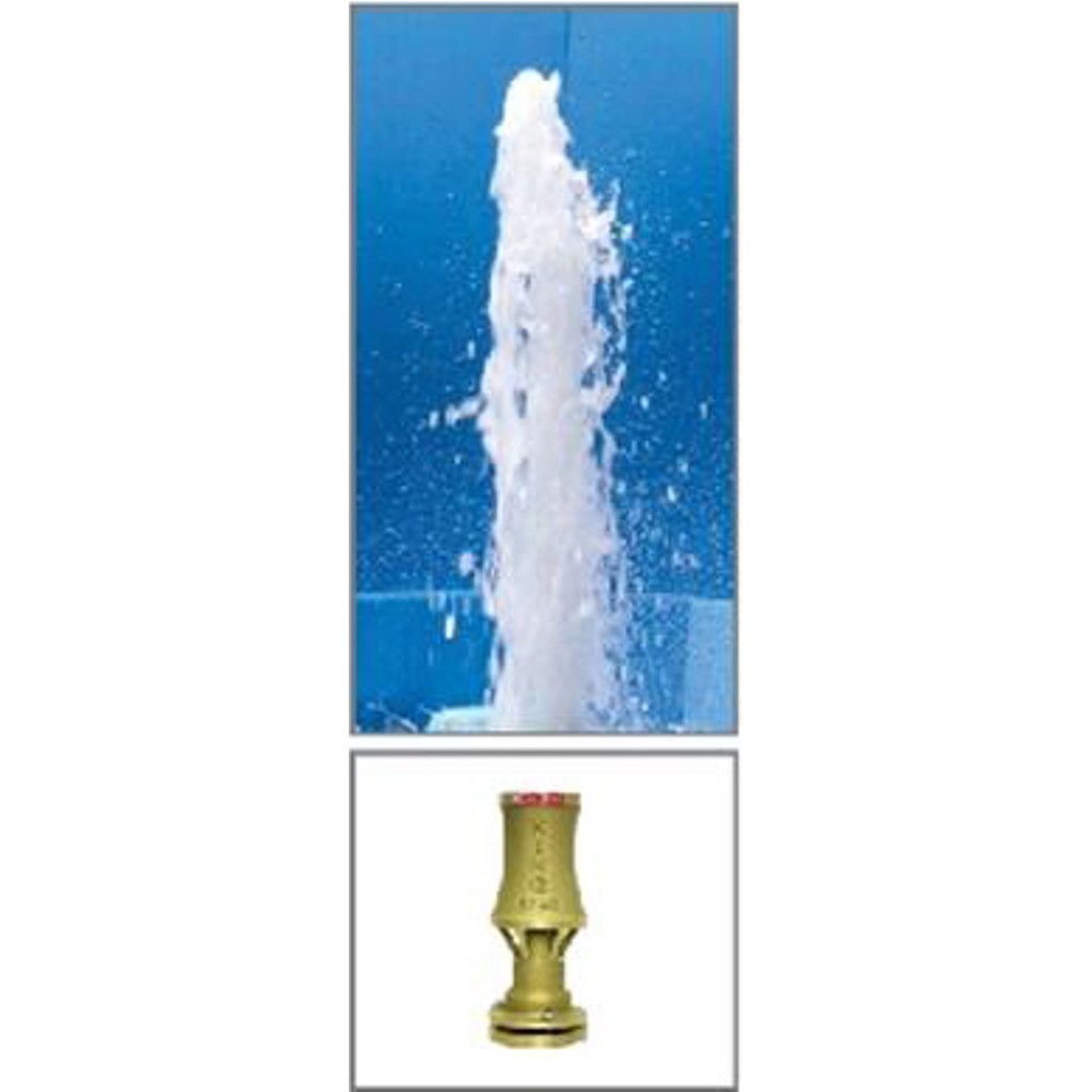 หัวน้ำพุทรงต้นสนทองเหลือง ขนาด 2 1/2  "