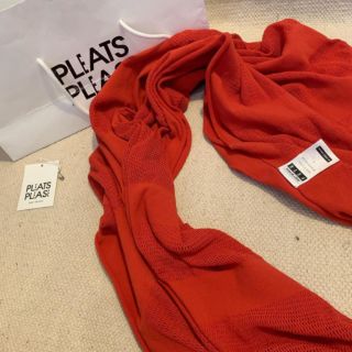 ผ้าพันคอ PleatPlease Issey Miyake Scarf ของใหม่ป้ายห้อย ...