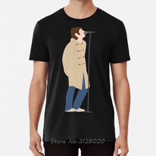 เสื้อยืดแขนสั้น ผ้าฝ้าย พิมพ์ลาย Liam Gallagher YouRe My Wonderwall สีดํา แฟชั่นฤดูร้อน สําหรับผู้ชาย