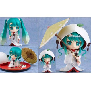 Nendoroid 303 Snow Miku 2013 :  Strawberry White Kimono Ver. (สินค้ามือ 2 สภาพสวยมากแทบจะเหมือนของใหม่เลย)