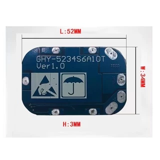บอร์ด BMS LiFePO4 4S/6S/8S 10A/20A/30A ป้องกันแบตเตอรี่ลิเธียมฟอสเฟต 3.2V 32650 สำหรับ 12.8V 19.2V 25.6Vสเฟต