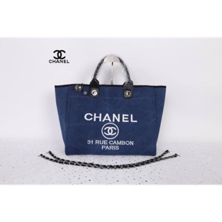 💯 Premium gift Chanel Tote canvas🍭